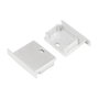 Brumberg 53066070 Endkappen-Set QUALITYFLEX Blanco Plástico 20,4 mm