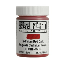 Golden SoFlat Cadmio Rojo Oscuro 59 ml