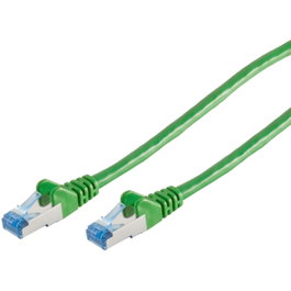 S-Impuls Patchkabel CAT6a RJ45 S/FTP PiMF 0,25m Verde