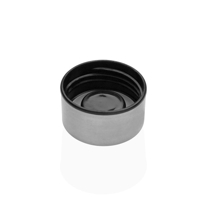 Botella de Agua Versa Rosa Vidrio Aluminio 1 L 8,3 x 23,5 x 8,3 cm