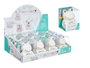 Pincello Hucha Rana Cerámica Blanca con 4 Rotuladores 9x12x9 cm (Set de 24)