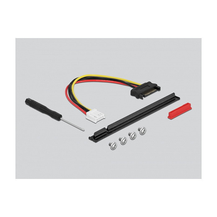 DeLOCK Adaptador M.2 Key M a PCIe x16 NVMe en ángulo con cable de 20 cm DeLOCK Adaptador M.2 Key M a PCIe x16 NVMe en ángulo con cable de 20 cm