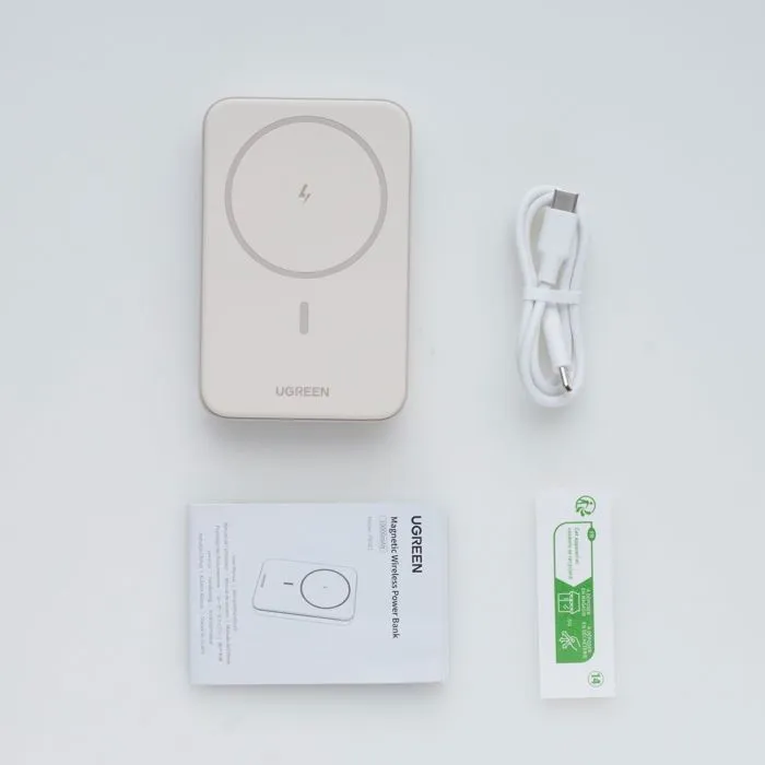 Ugreen 25208 Batería Externa MagSafe 10000mAh 20W Beige Ugreen 25208 Batería Externa MagSafe 10000mAh 20W Beige
