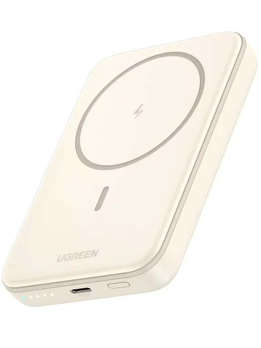 UGREEN Batería Externa Magnética 10,000 mAh 20W Beige