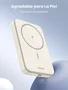 UGREEN Batería Externa Magnética 10,000 mAh 20W Beige