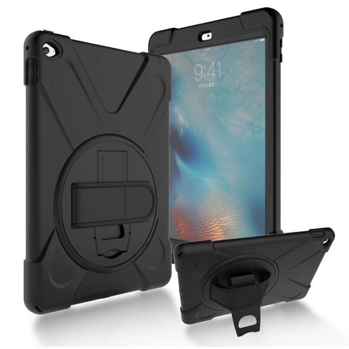 eSTUFF Funda Defender AUSTIN para iPad Air 2 9.7 Negra sin protector de pantalla