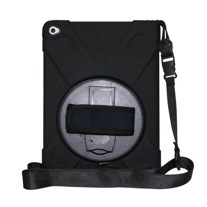 eSTUFF Funda Defender AUSTIN para iPad Air 2 9.7 Negra sin protector de pantalla