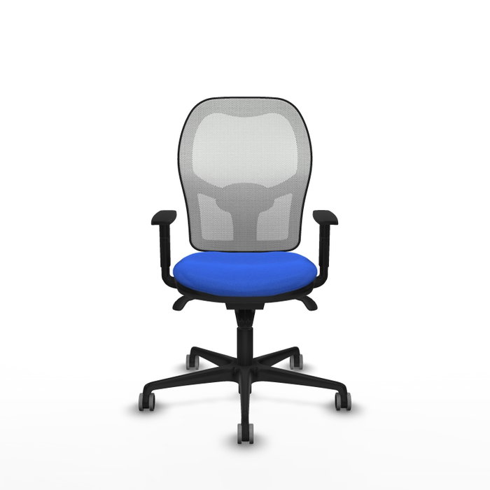PIQUERAS Y CRESPO Silla de oficina Jorquera Azul y Blanco