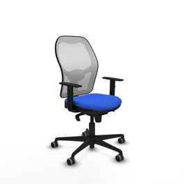PIQUERAS Y CRESPO Silla de oficina Jorquera Azul y Blanco
