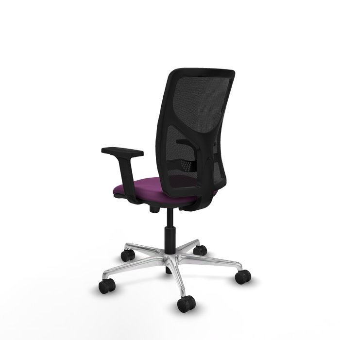 PIQUERAS Y CRESPO Silla de oficina Motilla con mecanismo Sincro/Traslack Morado y Negro PIQUERAS Y CRESPO Silla de oficina Motilla con mecanismo Sincro/Traslack Morado y Negro