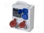 PAWBOL Cuadro de Distribución IP44 ABS para Pared