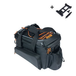 Basil Miles Bolsa Portaequipajes Bicicleta MIK 36L Impermeable Negro
