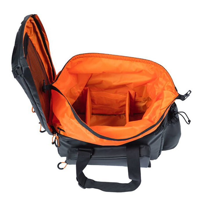 Basil Miles Bolsa Portaequipajes Bicicleta MIK 36L Impermeable Negro