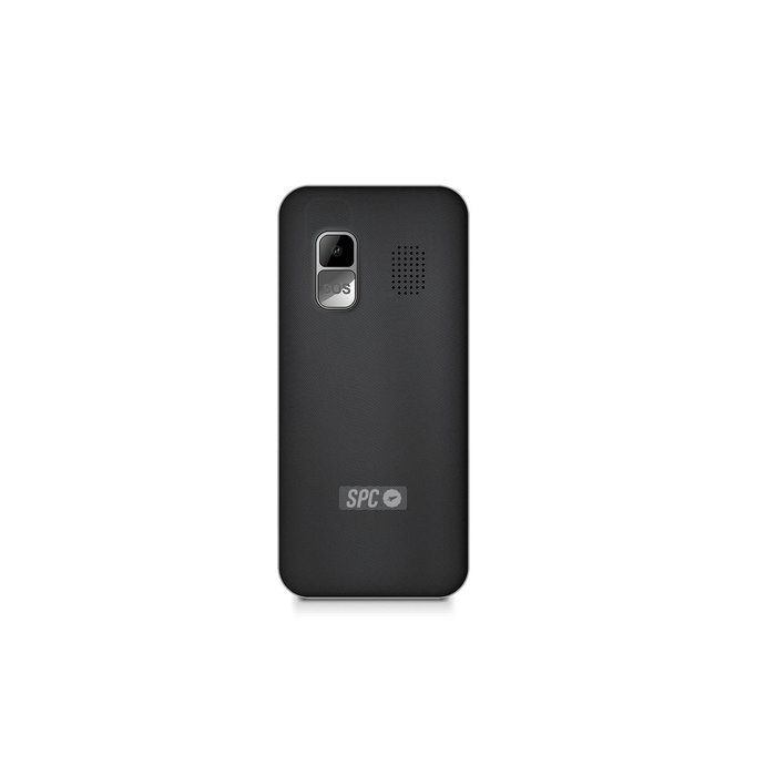 SPC Fortune 2 Pocket Edition - Teléfono Móvil para Personas Mayores Negro con Botón SOS, Teclas Grandes, Volumen Alto, Pantalla 4,5 cm (1.77"), 2G, 75g
