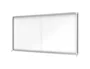 Nobo Vitrina de Anuncios Premium Plus Magnética con Puerta Corredera 27 x DIN A4 997x2072x54 mm