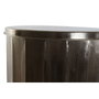 DKD Home Decor Set de 2 Mesitas Auxiliares de Metal con Tapa Dorada