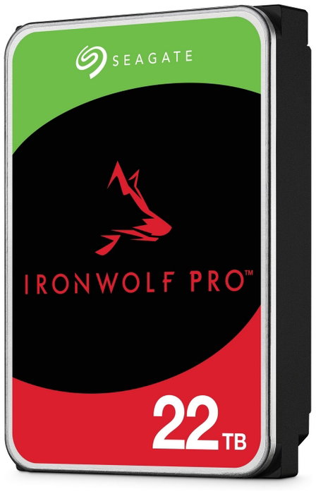 Seagate IronWolf Pro 22TB Disco Duro Interno 3.5" SATA III 7200RPM 256MB Caché Seagate IronWolf Pro 22TB Disco Duro Interno 3.5" SATA III 7200RPM 256MB Caché