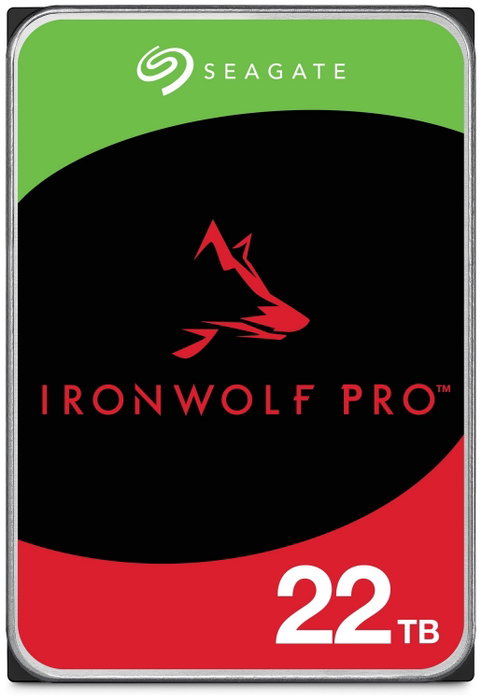 Seagate IronWolf Pro 22TB Disco Duro Interno 3.5" SATA III 7200RPM 256MB Caché Seagate IronWolf Pro 22TB Disco Duro Interno 3.5" SATA III 7200RPM 256MB Caché