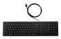HP 320K 9SR37AA Teclado USB Negro Resistente a Salpicaduras ergonómico