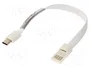AKYGA Cable USB 3.0 de USB A a USB C, 0,23m