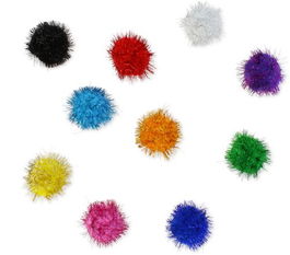 Pom Pom Smart Colores Brillantes 5 Cm. Surtidos Pack De 52