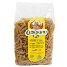 CASTAGNO Macarrones de Trigo Integral Khorasan Kamut 500g Ecológico
