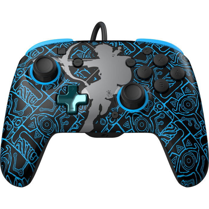 PDP Rematch GLOW Wired Controller Sheikah Shoot para Nintendo Switch