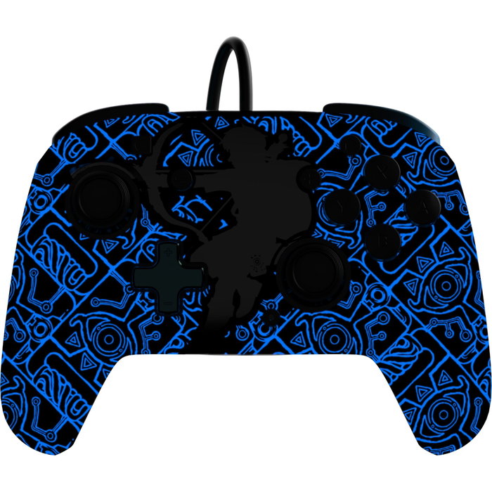 PDP Rematch GLOW Wired Controller Sheikah Shoot para Nintendo Switch