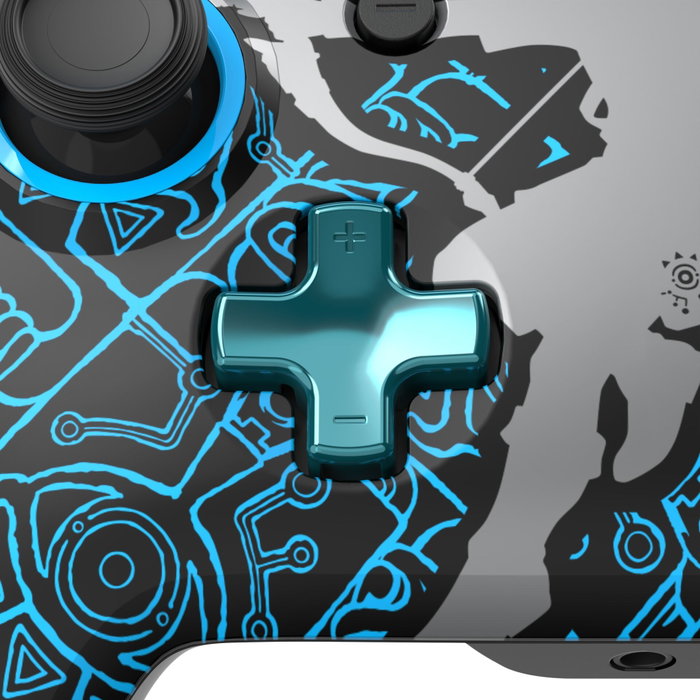 PDP Rematch GLOW Wired Controller Sheikah Shoot para Nintendo Switch