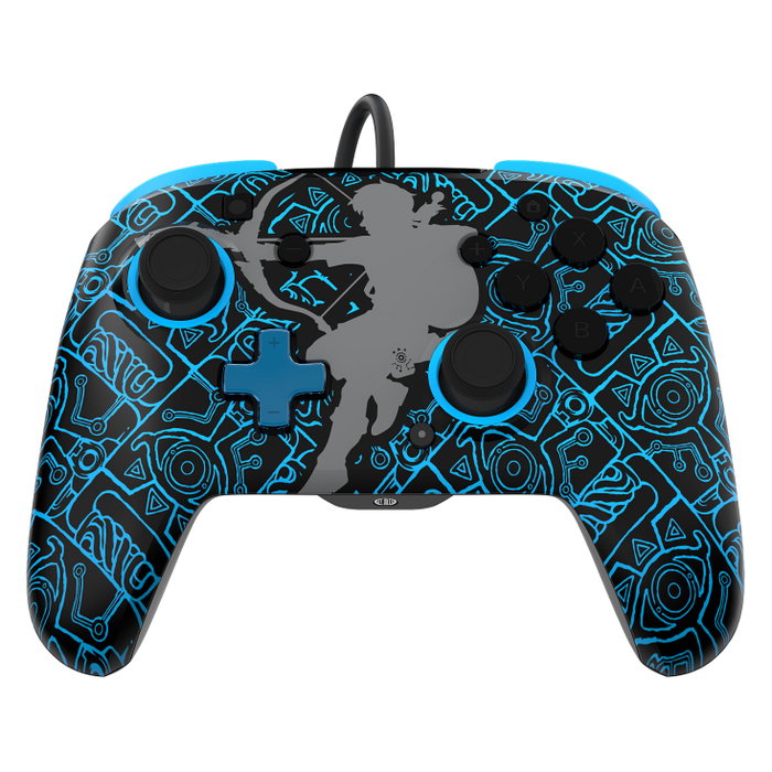 PDP Rematch GLOW Wired Controller Sheikah Shoot para Nintendo Switch