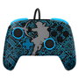 PDP Rematch Glow Sheikah Shoot - Mando controlador alámbrico Gamepad para Nintendo Switch, Nintendo Switch Lite y OLED, USB, Negro/Azul