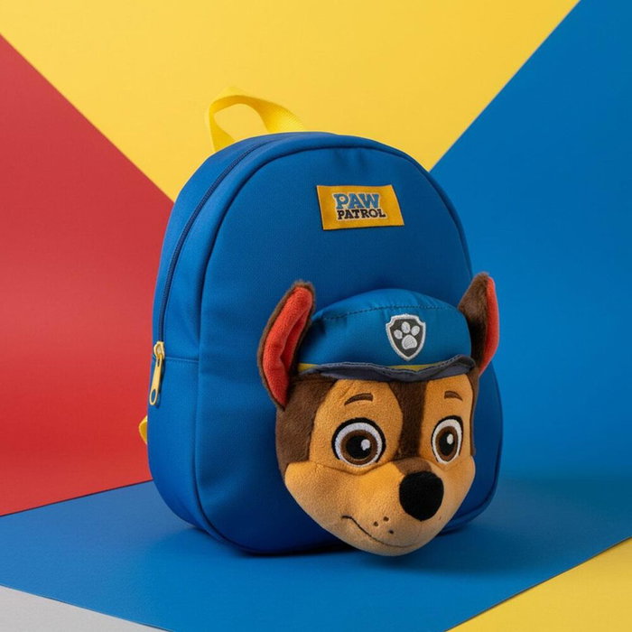 Cerdá Mochila de Peluche Chase Paw Patrol Azul