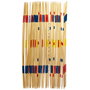 Mister Gadget Mikado Gigante 41 Piezas Madera Palillos Grandes 37.9cm Jeux Outdoor