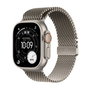 Apple Watch Ultra 3 GPS + Cellular 49mm Titanio Natural Correa Milanese Loop Talla L