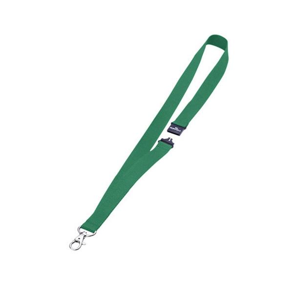 Durable Pack de 10 cintas portanombres verdes de 44 cm con cierre de seguridad Durable Pack de 10 cintas portanombres verdes de 44 cm con cierre de seguridad