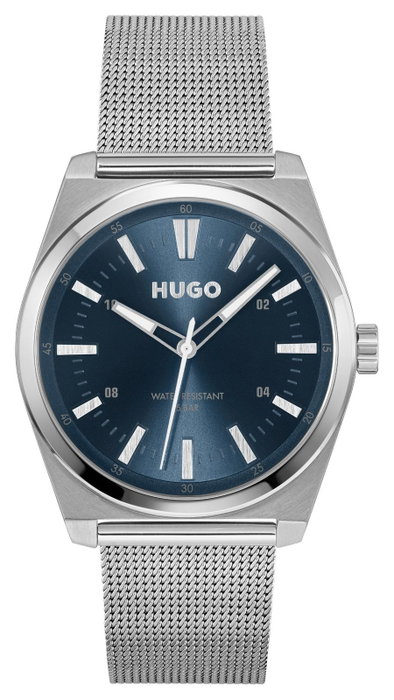 HUGO BOSS Reloj Analógico con Esfera Azul y Acero Inoxidable HUGO BOSS Reloj Analógico con Esfera Azul y Acero Inoxidable