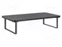 GEMBIRD MS-TABLE-03 Soporte de Escritorio para Monitor o Portátil Negro