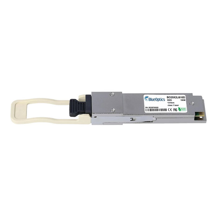 BlueOptics MMA1T00-HS-BO Transceptor QSFP56 Fibra Óptica 200 Mbit/s 100 m MTP/MPO