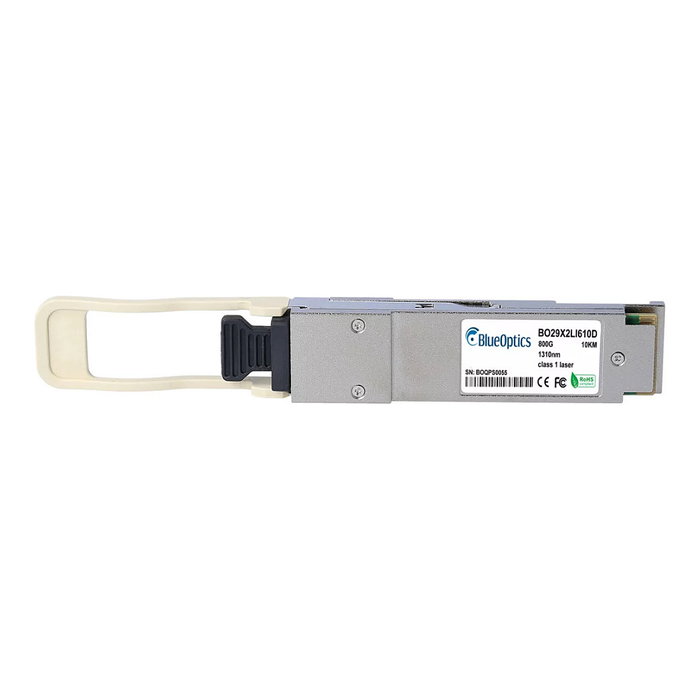 BlueOptics MMA1T00-HS-BO Transceptor QSFP56 Fibra Óptica 200 Mbit/s 100 m MTP/MPO