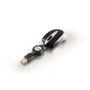 Verbatim Go Mini Ratón Óptico de Viaje con Cable USB Retráctil, Negro