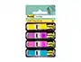 Post-it Banderitas separadoras 683-4ab, 4 colores brillantes, 140 banderitas (35 por color), 43,1 x 12 mm