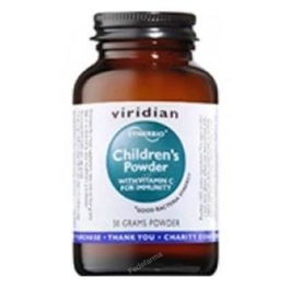 Viridian Niños Polvo 50Gr. Probióticos Prebióticos con Vitamina C para el Sistema Inmune