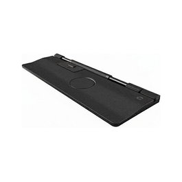CONTOUR DESIGN RollerMouse Pro - Ratón ergonómico óptico USB-C cableado, 2800 DPI, Negro con reposamuñecas (Cuero vegano)