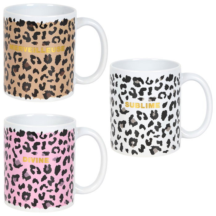 The Concept Factory Taza Leopardo 300 ml The Concept Factory Taza Leopardo 300 ml