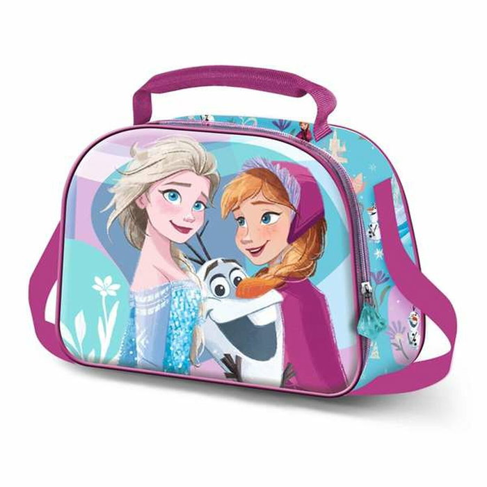 Karactermania Bolsa Portameriendas 3D Frozen 2 Family Azul
