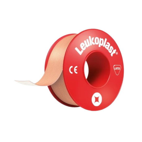 Leukoplast Esparadrapo de Tela Color Carne, 10 cm de Ancho x 10 m, 1 Unidad Leukoplast Esparadrapo de Tela Color Carne, 10 cm de Ancho x 10 m, 1 Unidad