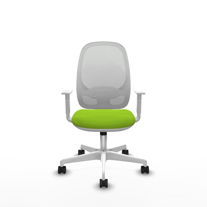PIQUERAS Y CRESPO Silla de oficina Cilanco con mecanismo Sincro, Pistacho y Blanco PIQUERAS Y CRESPO Silla de oficina Cilanco con mecanismo Sincro, Pistacho y Blanco