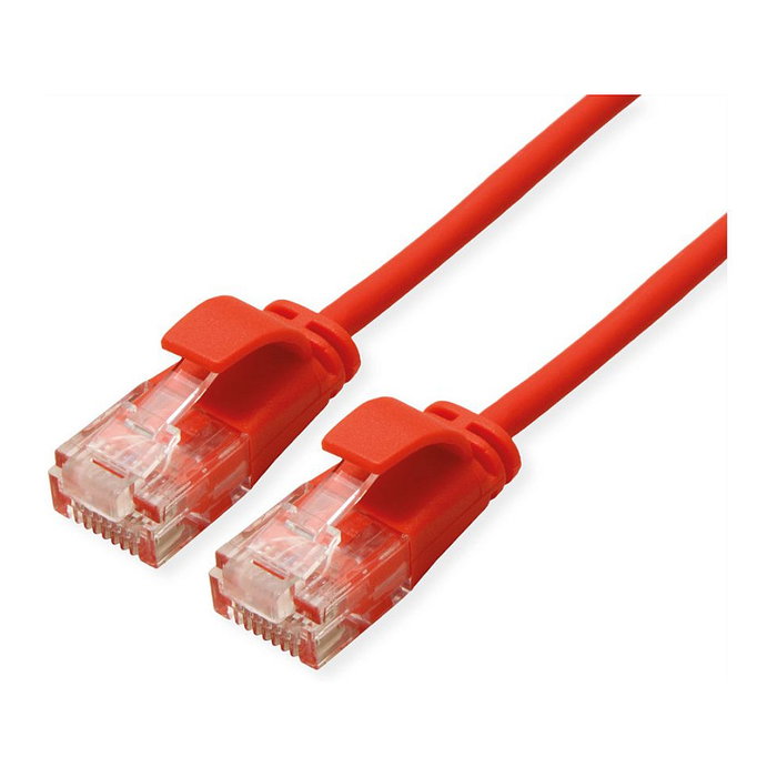ROLINE GREEN Patchkabel Cat.6A U/UTP 3 m Rojo ROLINE GREEN Patchkabel Cat.6A U/UTP 3 m Rojo