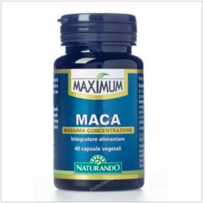 NATURANDO Maximum Maca 40Cap. Tónico Adaptógeno Útil en Fatiga Física y Mental NATURANDO Maximum Maca 40Cap. Tónico Adaptógeno Útil en Fatiga Física y Mental