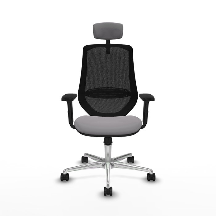 PIQUERAS Y CRESPO Silla de oficina Mardos con Mecanismo Sincro Gris y Negro PIQUERAS Y CRESPO Silla de oficina Mardos con Mecanismo Sincro Gris y Negro